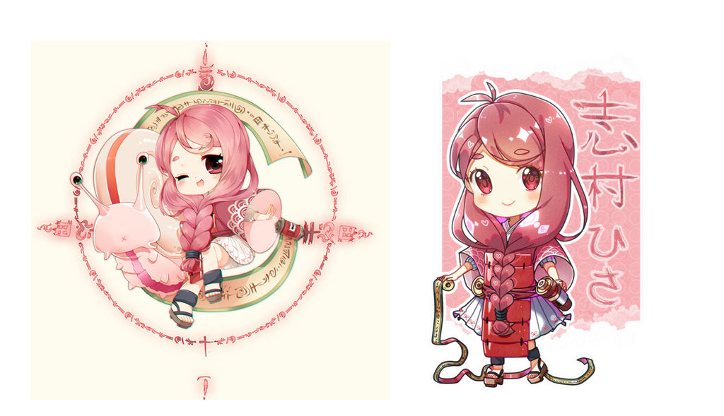 Chibi Examples~ by Kurojii on DeviantArt