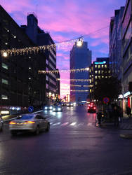 Stockholm City Sunset