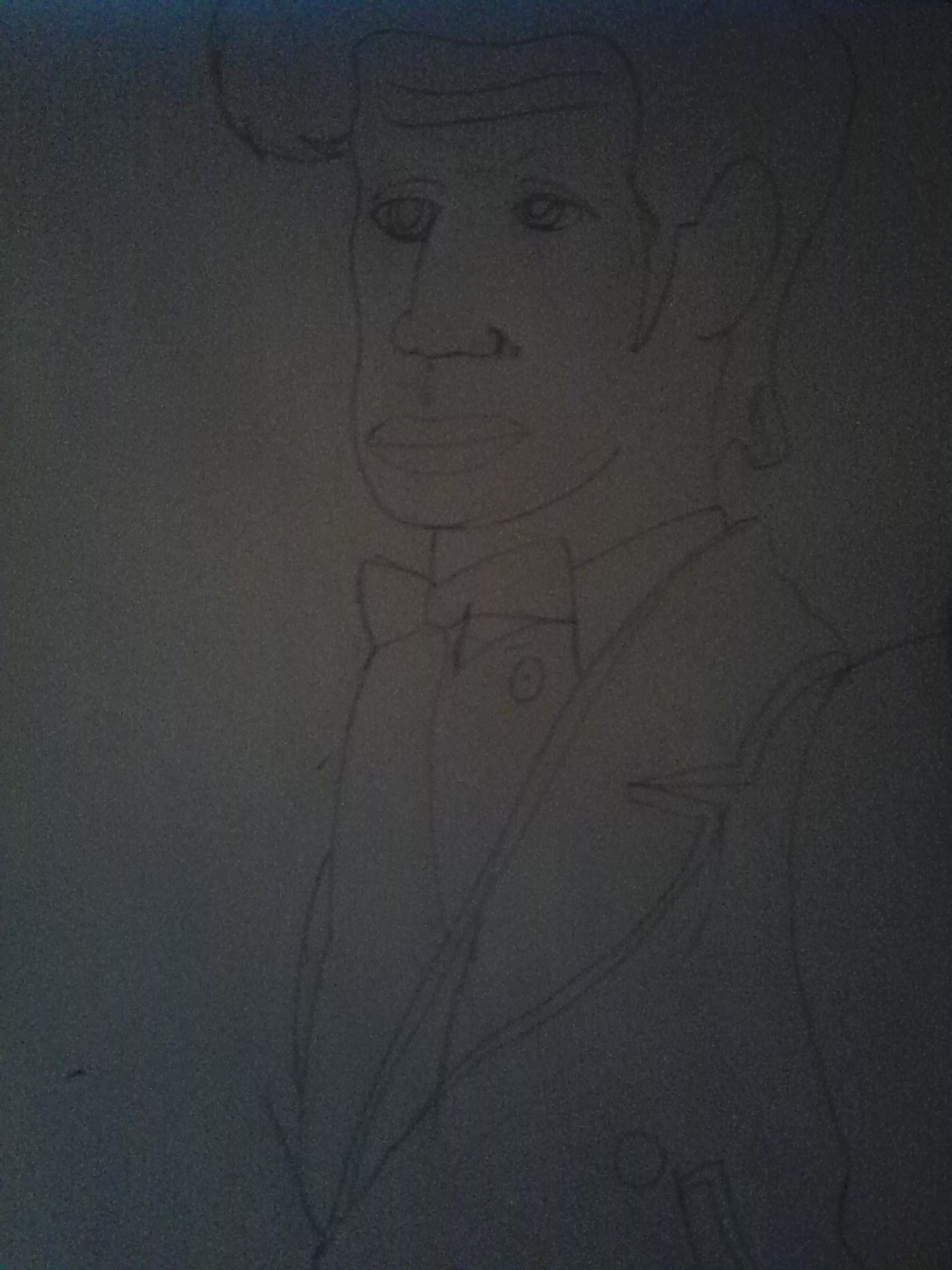 the doctor contour drawing