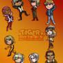 Tiger and Bunny Chibis ~Civilian Version~