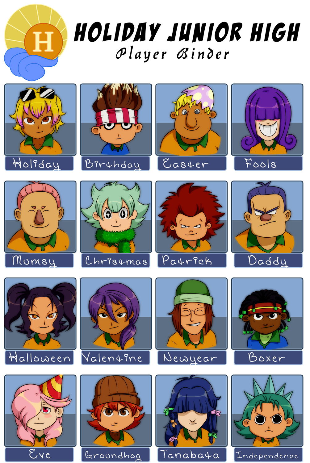 Deviantart Jr. High Holiday Junior High Redrawn by Card-Queen on DeviantArt
