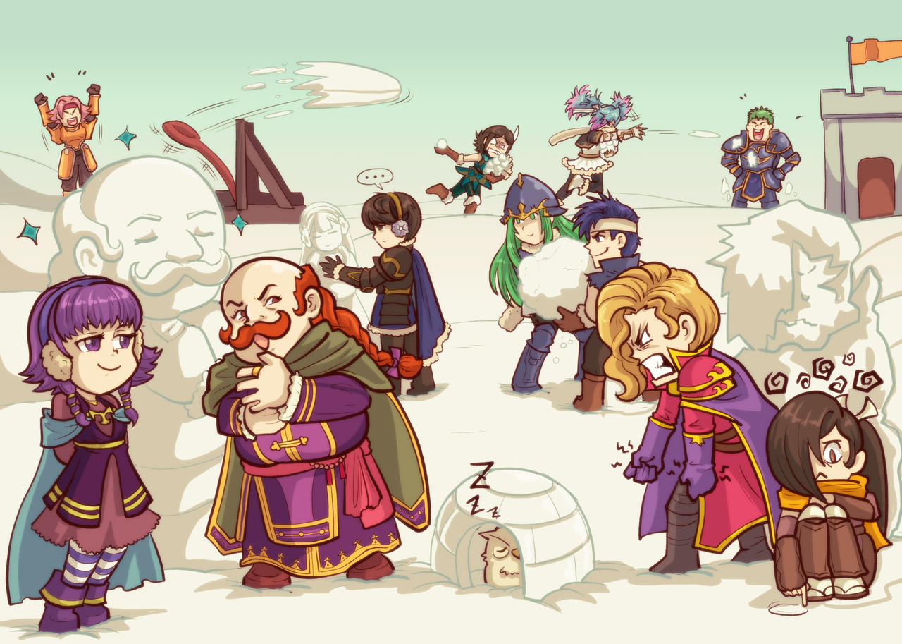 FEH Calendar: November by Card-Queen on DeviantArt