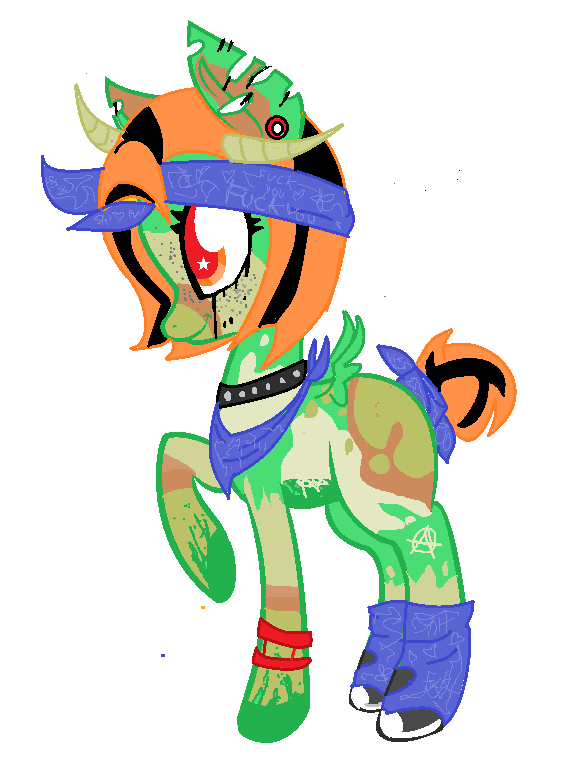 Punk pony hybrid adopt  (SOLD)