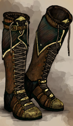 Steampunk boots