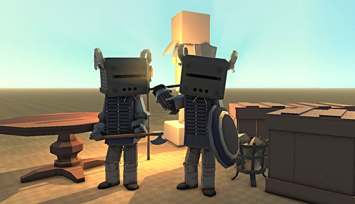 blue guys by Garrystillwell on DeviantArt