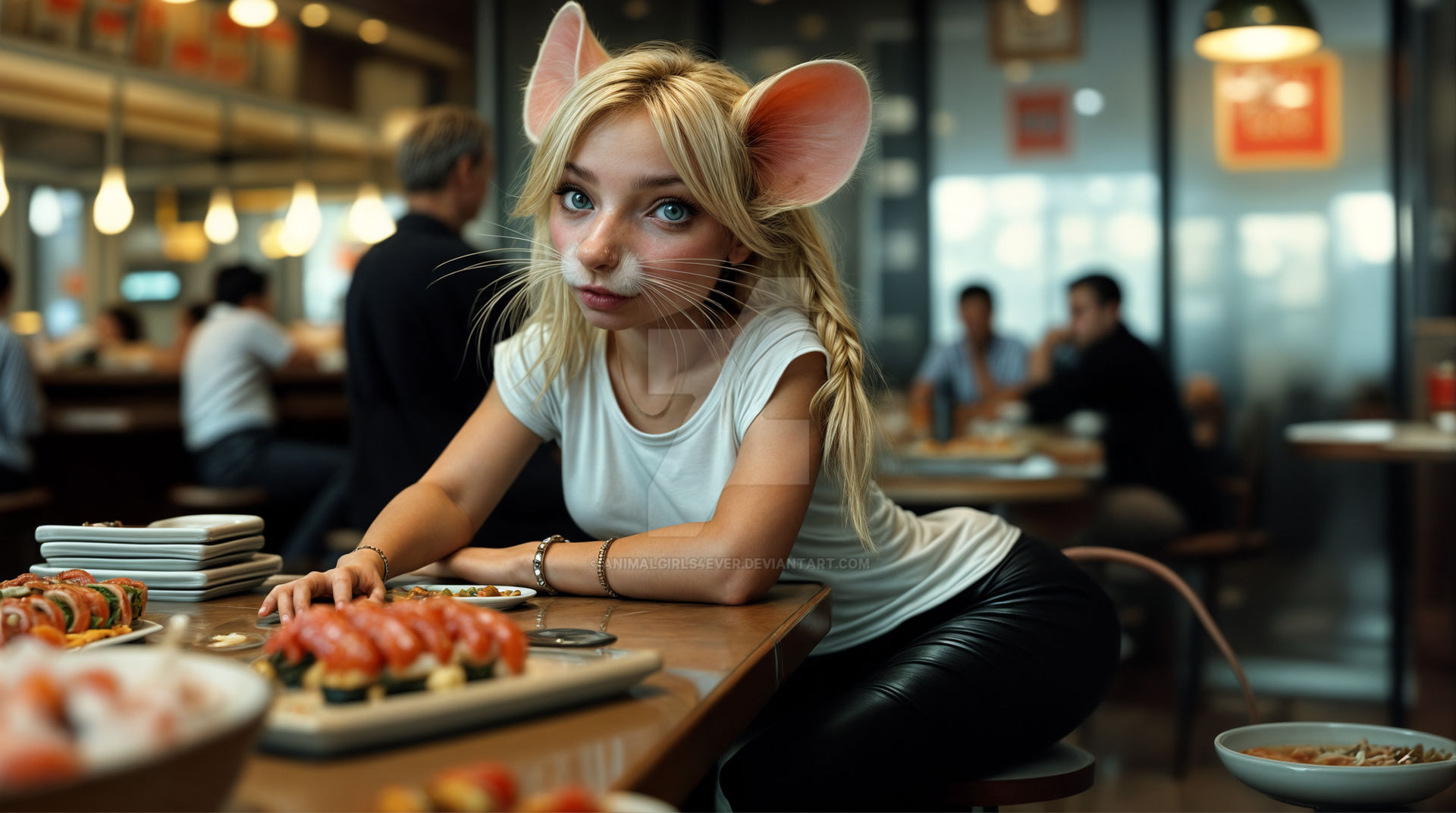 Luckily, I knew the chef before I became a mouse. by AnimalGirls4ever ...