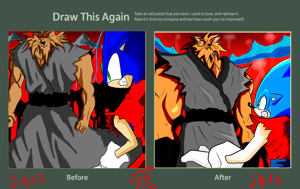 DRAW THIS AGAIN CONTEST - Sonic Snes Hack BOSS