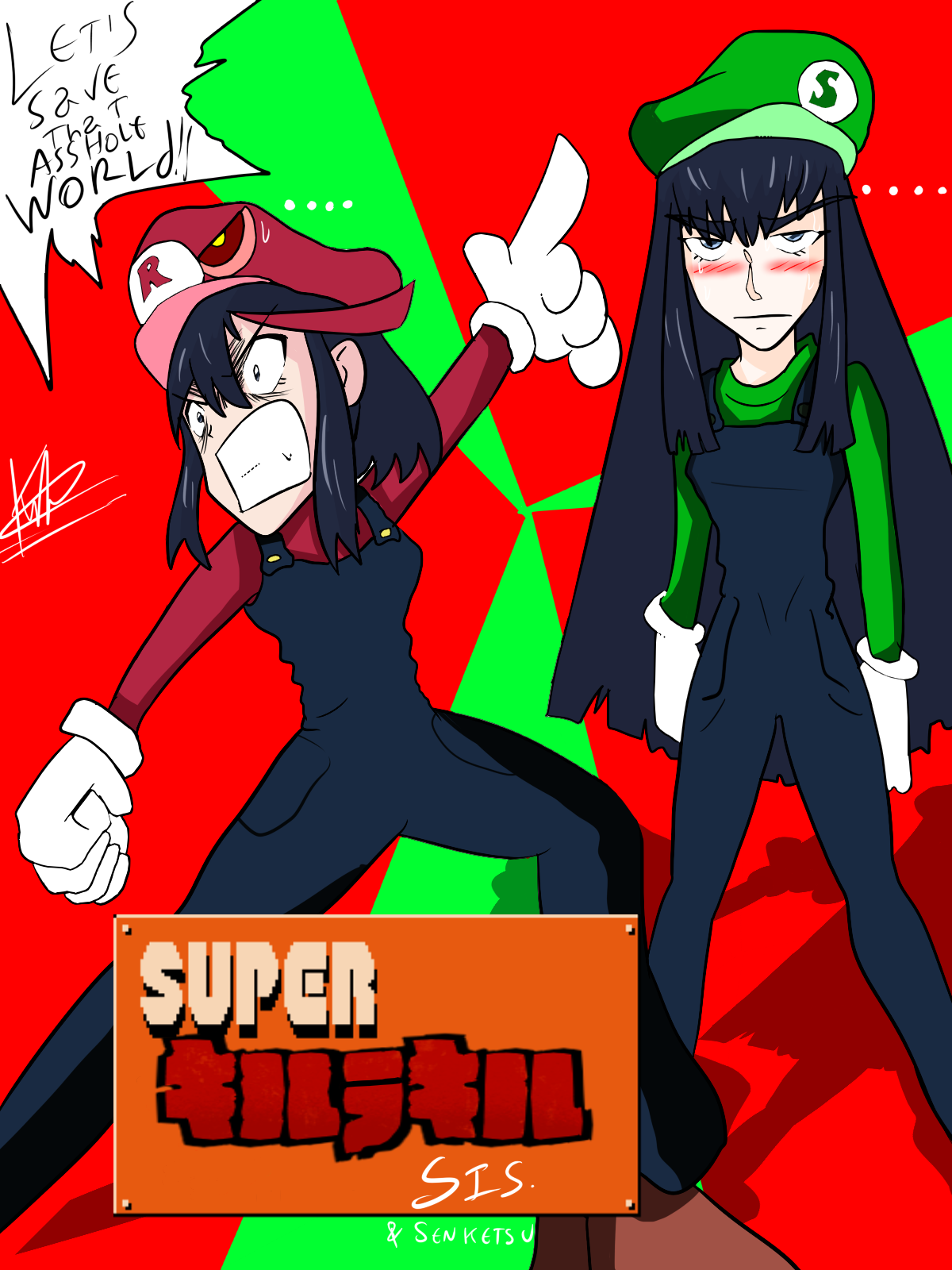 SUPER ''KILL LA KILL'' SISTERS!