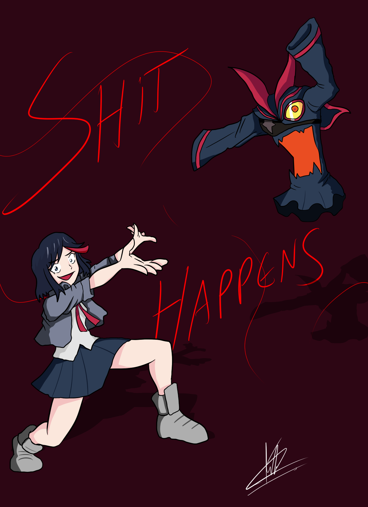 KILL LA KILL - SHIT HAPPENS!