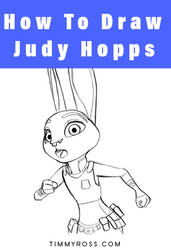 How To Draw Judy Hopps