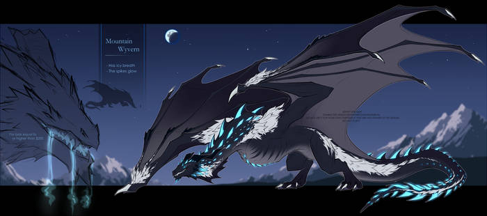 Mountain wyvern ADOPT | CLOSED