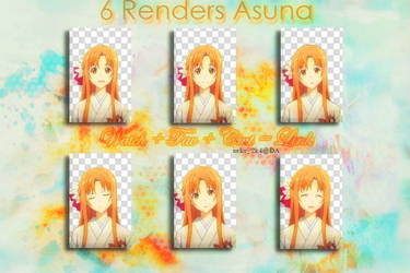 [27/05/16] Pack Render #3 ~ Renders Asuna (S.A.O)