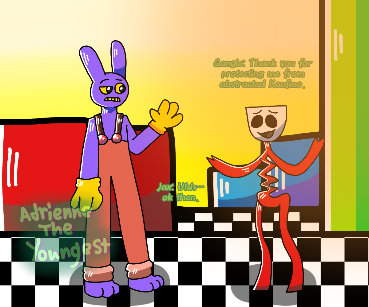 Gangle Thanks Jax by AdriennTheYoungest on DeviantArt