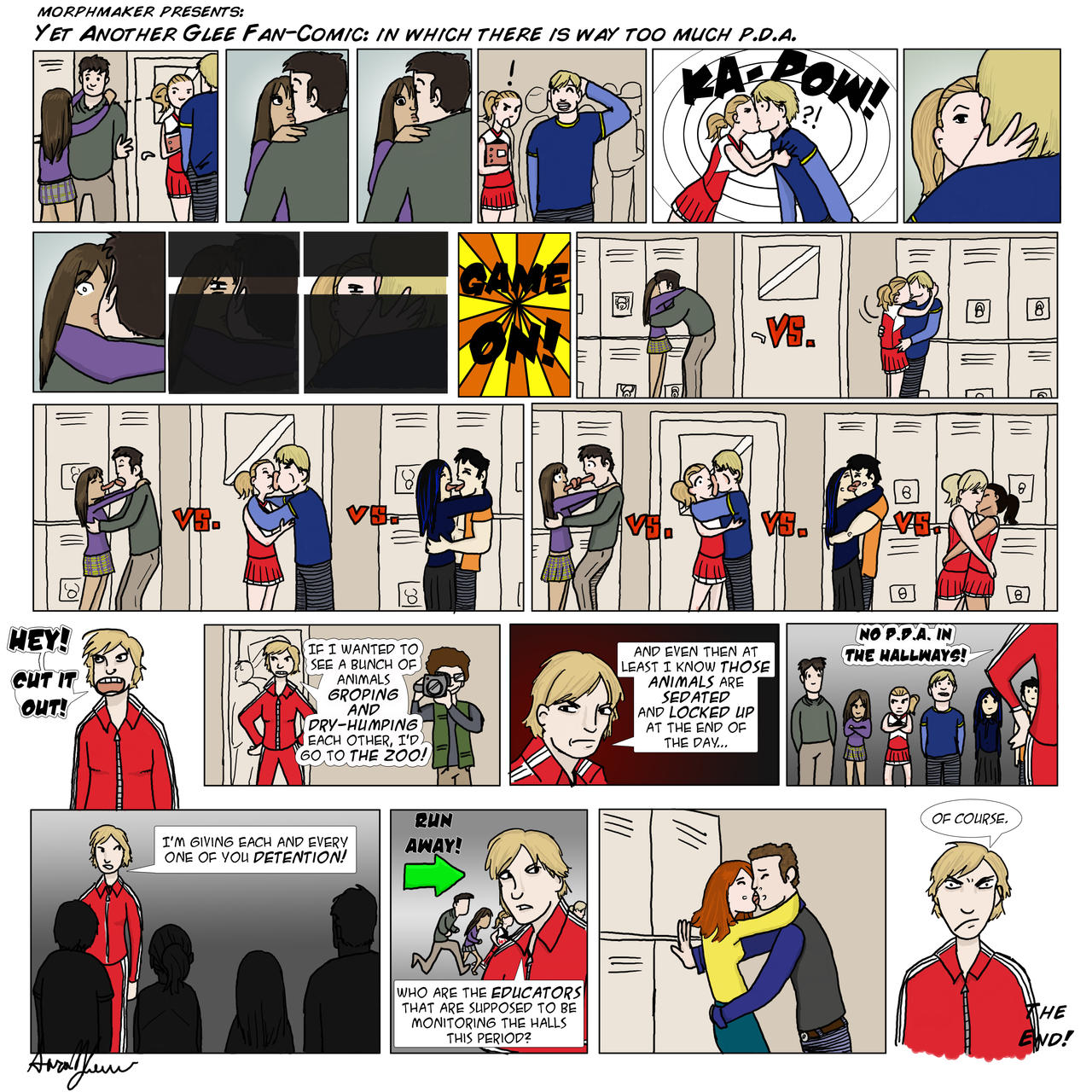 Yet Another Glee Fan-Comic