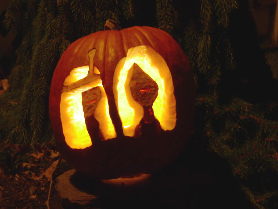 Adventure Time Pumpkin Carving