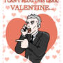 Malcolm Tucker Valentine's Day Card