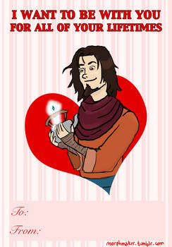 Avatar Wan and Raava Valentine