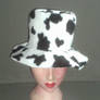 cow print top hat