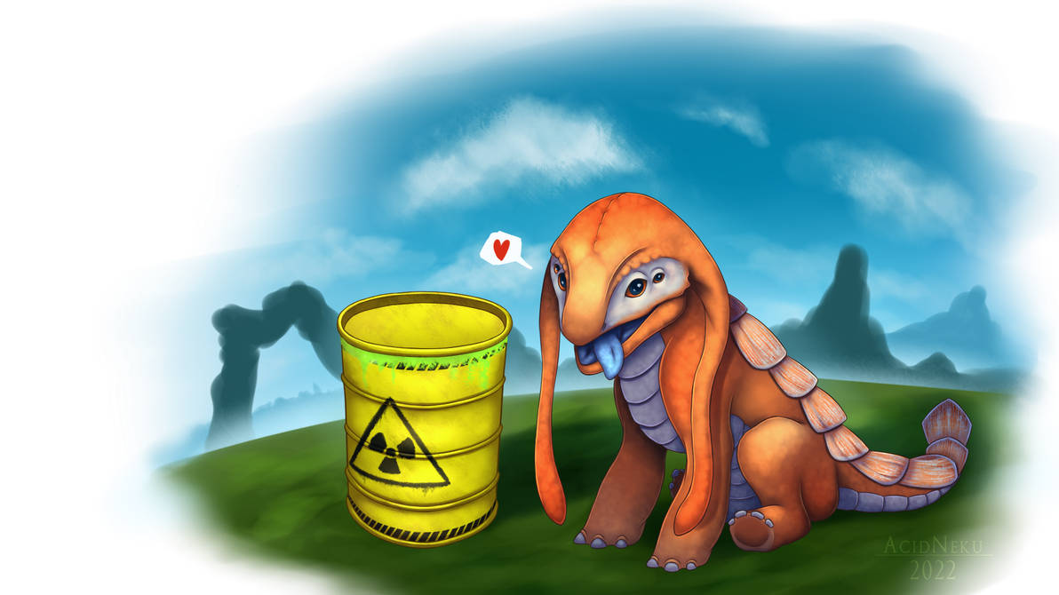 Rust Doggo Lizard Doggo by AcidNeku on DeviantArt