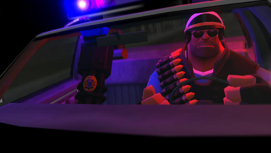 Team Fortress 2 - Heavy and Sasha, Good N' Bad Cop