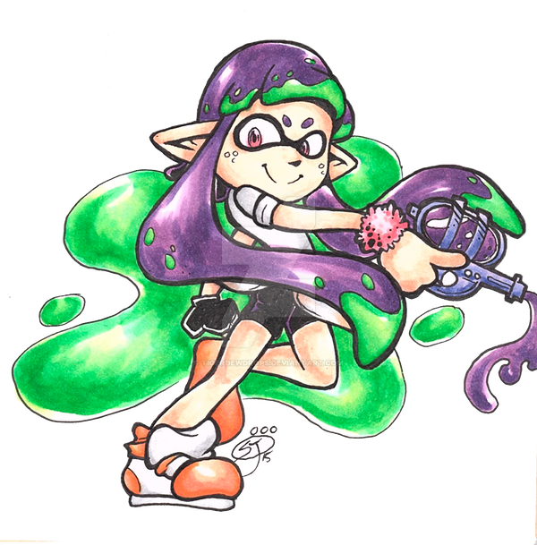 Colossal Inkling Inkling Colab by Tigerdewdrops on DeviantArt