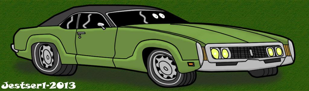 1970 Oldsmobile Toronado Toon