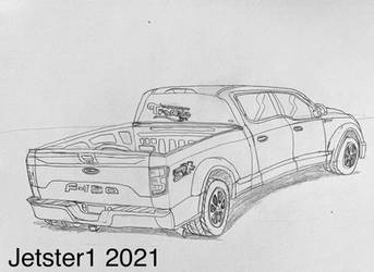 Ford F-150 Sketch Toon
