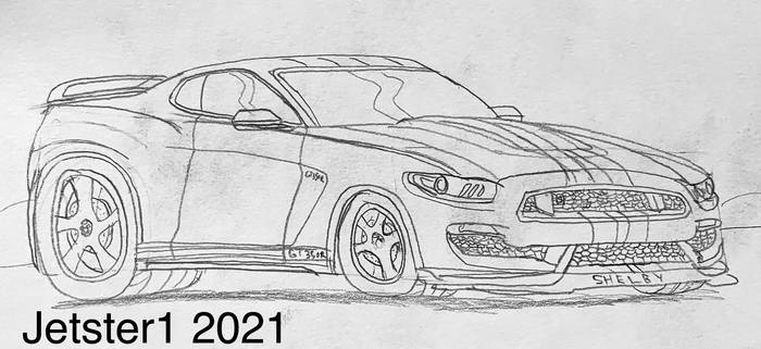 Ford Mustang Toon