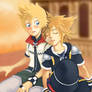 Roxas and Sora at Twilight