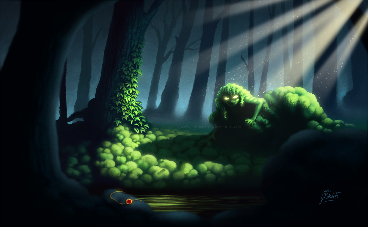 Guardian Spirit of the Forest by AmberDust