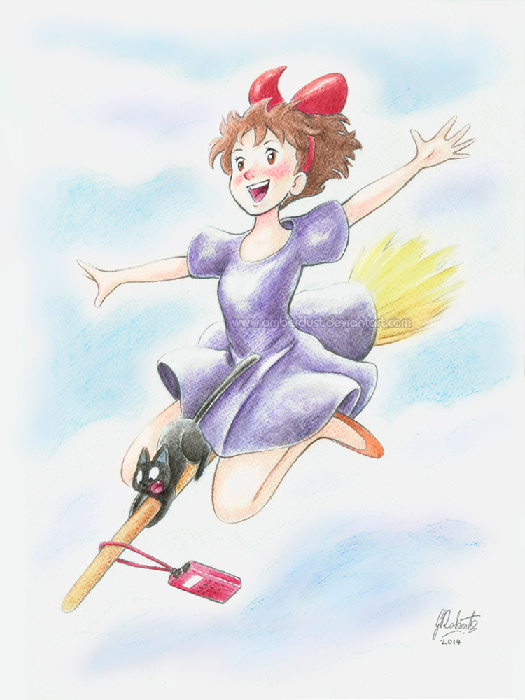 Kiki's Day Off by AmberDust