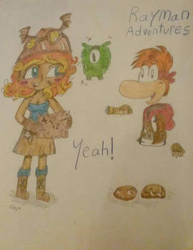 Rayman Adventures (School Drawing)
