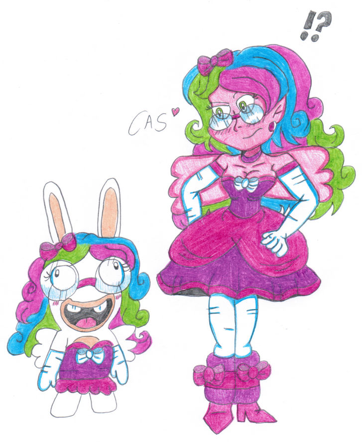 Claire Meets Rabbid Claire by YourClairyGodmother on DeviantArt