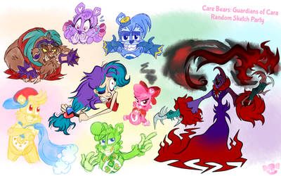 Care Bears: Guardians of Cara - Sketches