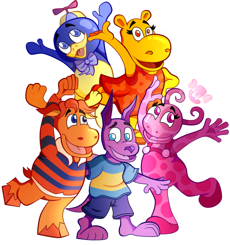 The Backyardigans by YourClairyGodmother on DeviantArt