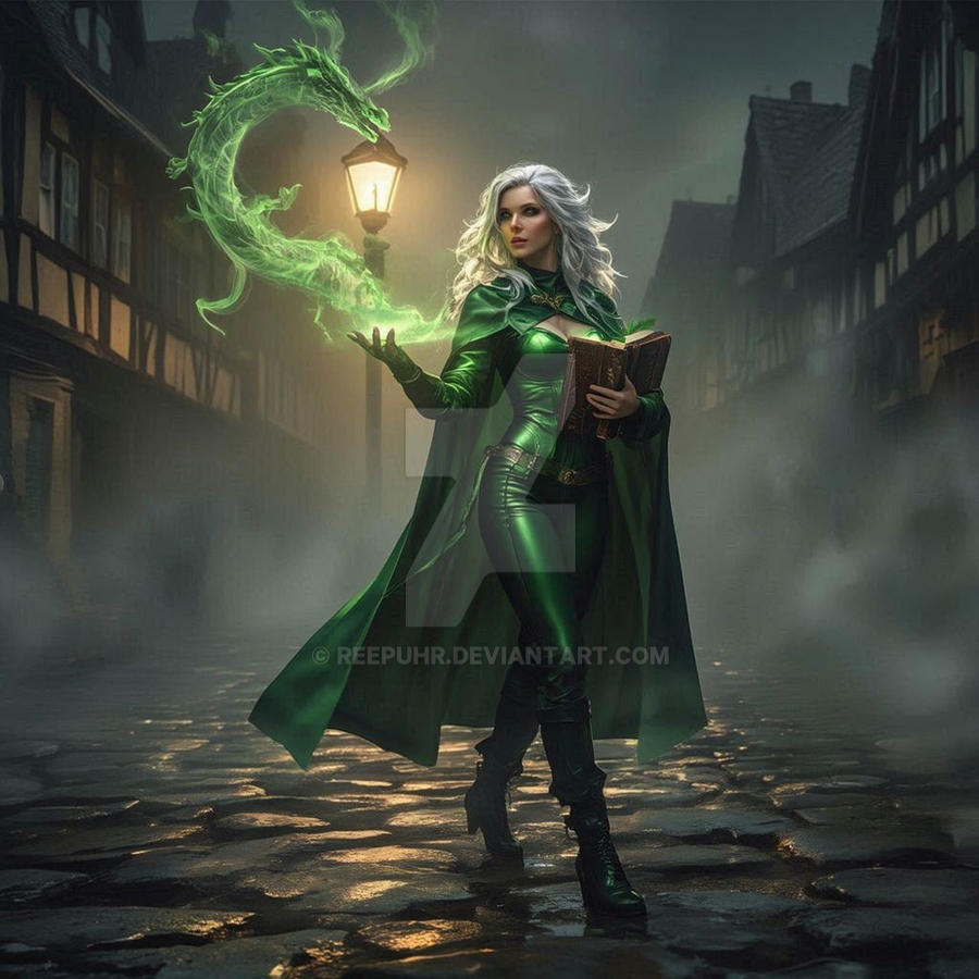 Forest Dragon Enchantress ~ 01