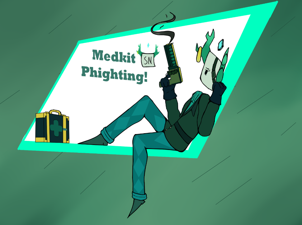 StickyN0te - Medkit, Phighting! by WhyCantISleep on DeviantArt