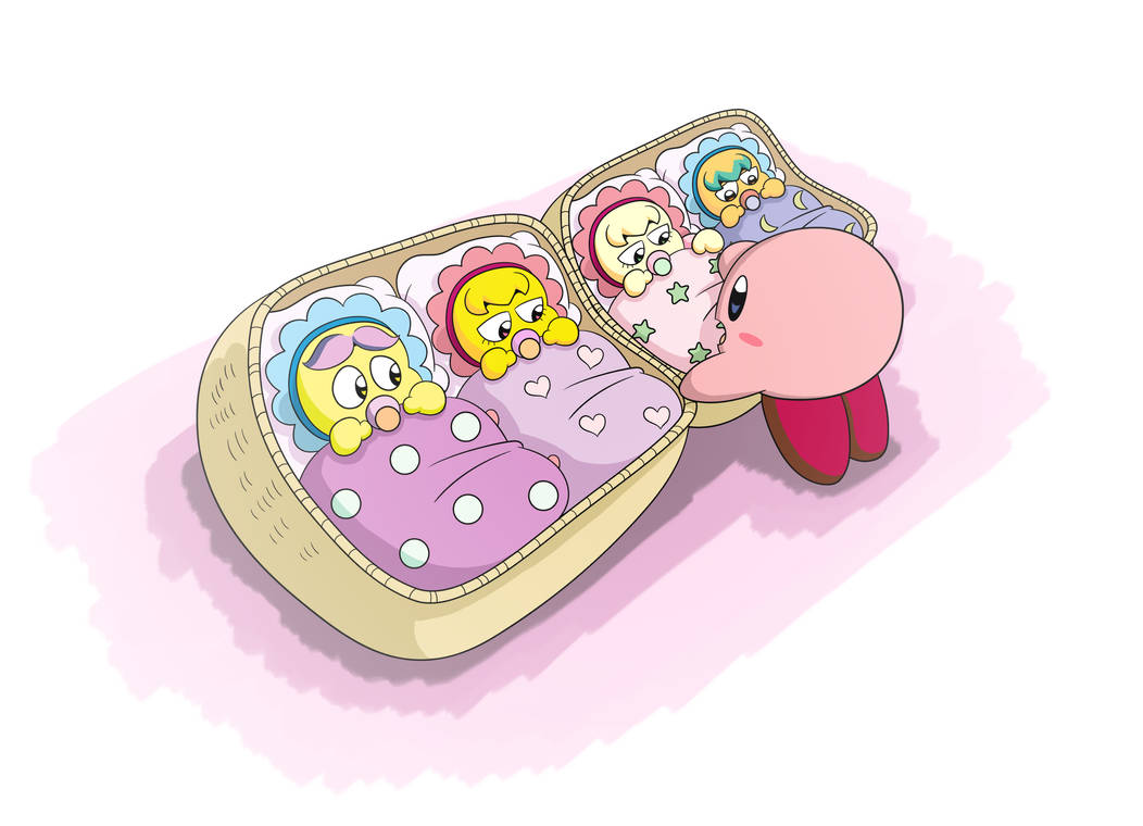 Kirby: Family Of Babies by ManiacalDude on DeviantArt