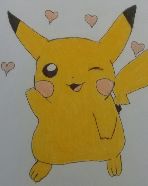 Pikachu Desenho By Predador by GustavoPredador on DeviantArt