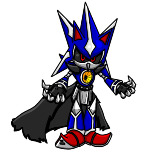 Fixed Neo Metal Sonic custom — Weasyl