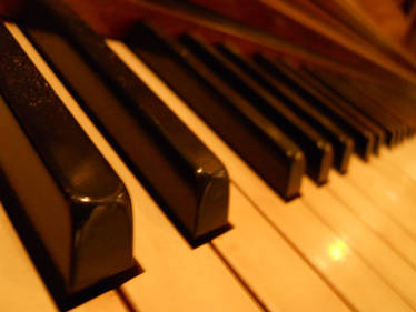 Piano Keys, stock image