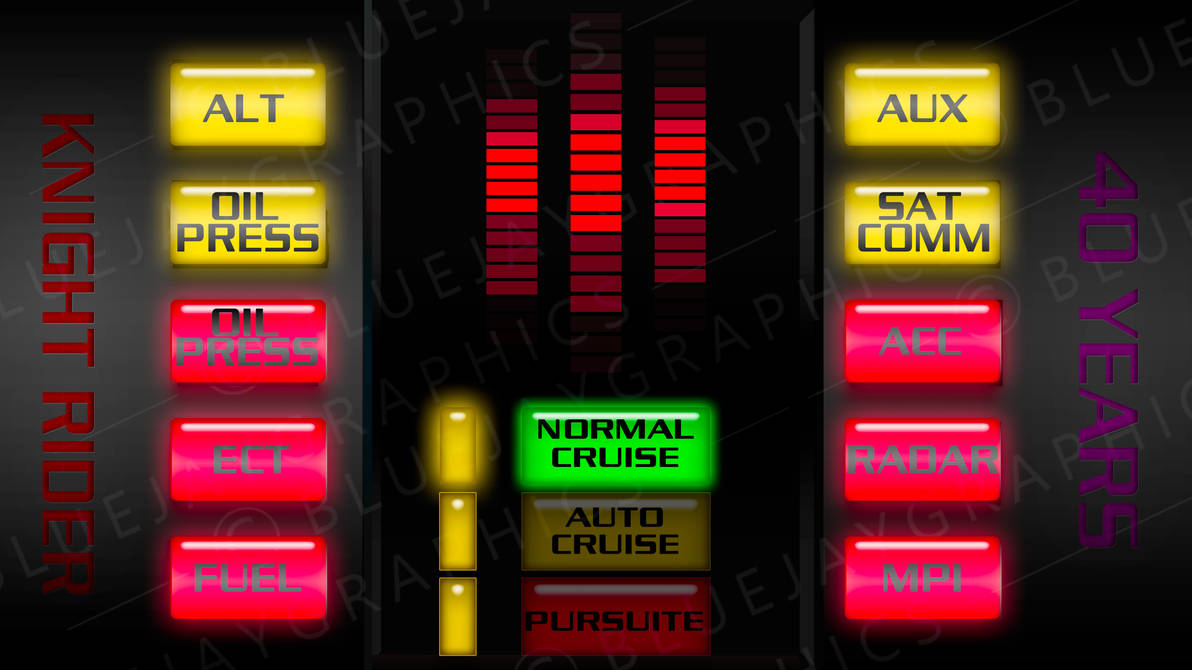 knight rider 40 years by bluejaygraphics1 on DeviantArt