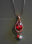 Fire From Within Pendant by Klarenden