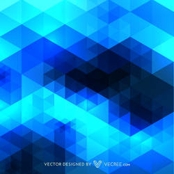 Blue Pattern Design Free Vector