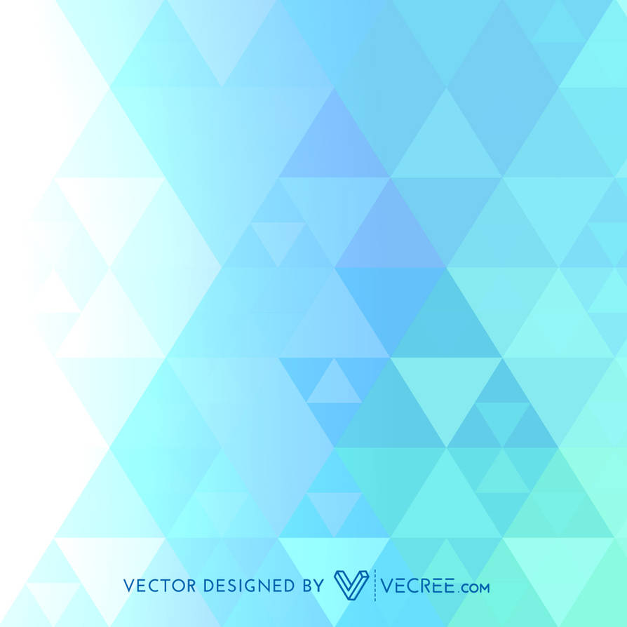 Elegant Blue Triangle Free Vector by vecree on DeviantArt
