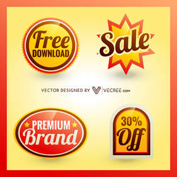 Sale Badge Free Vector