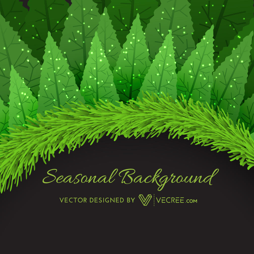 Winter Seasonal Background Free Vector