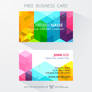 Artistic Business Card Free Vector
