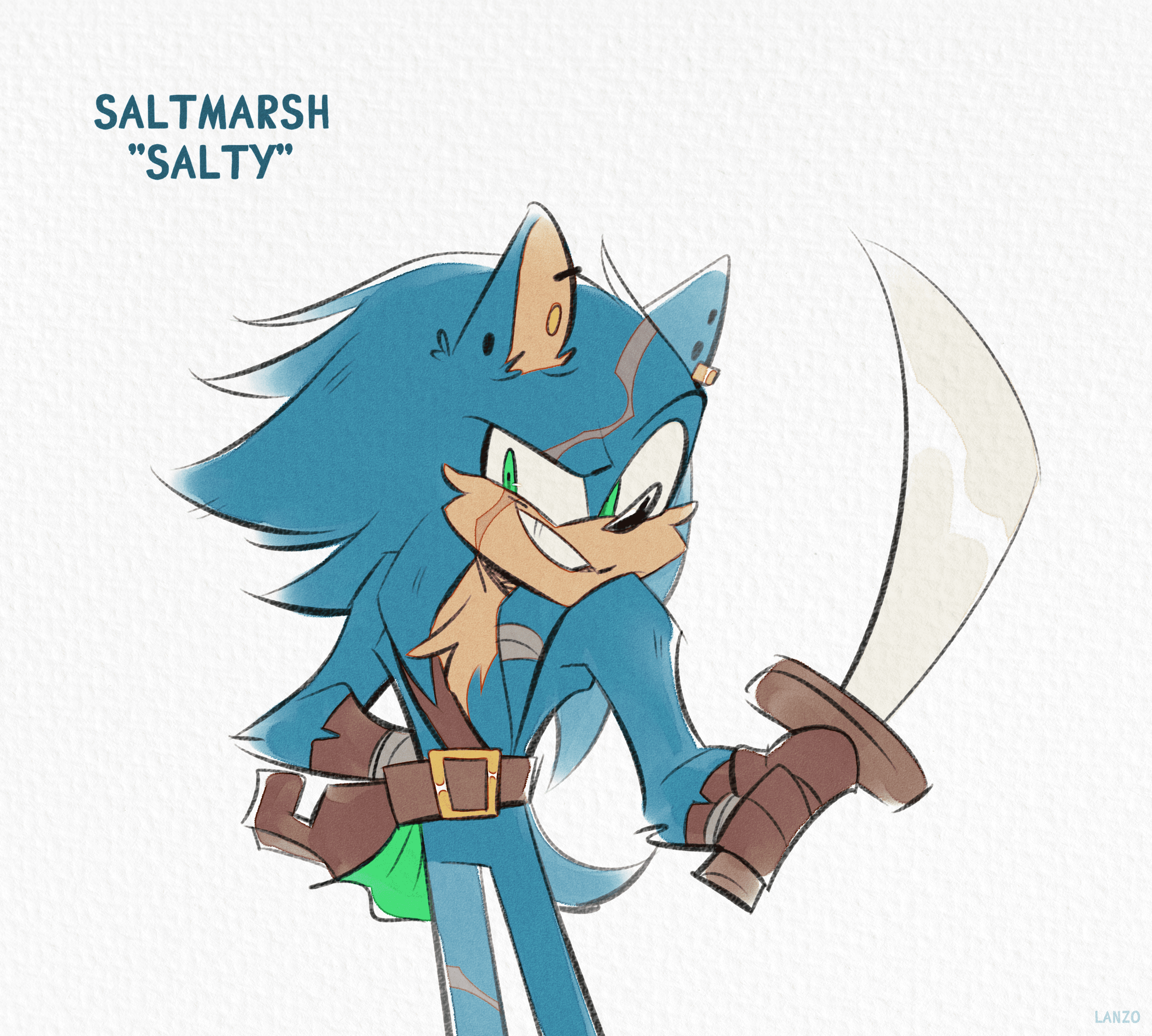 Sonic visits the Salty Spittoon by SonicaTHedgehog on DeviantArt