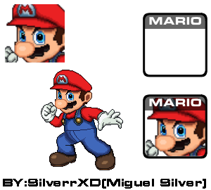 Roster ssf2 Mario by SilverrXD on DeviantArt
